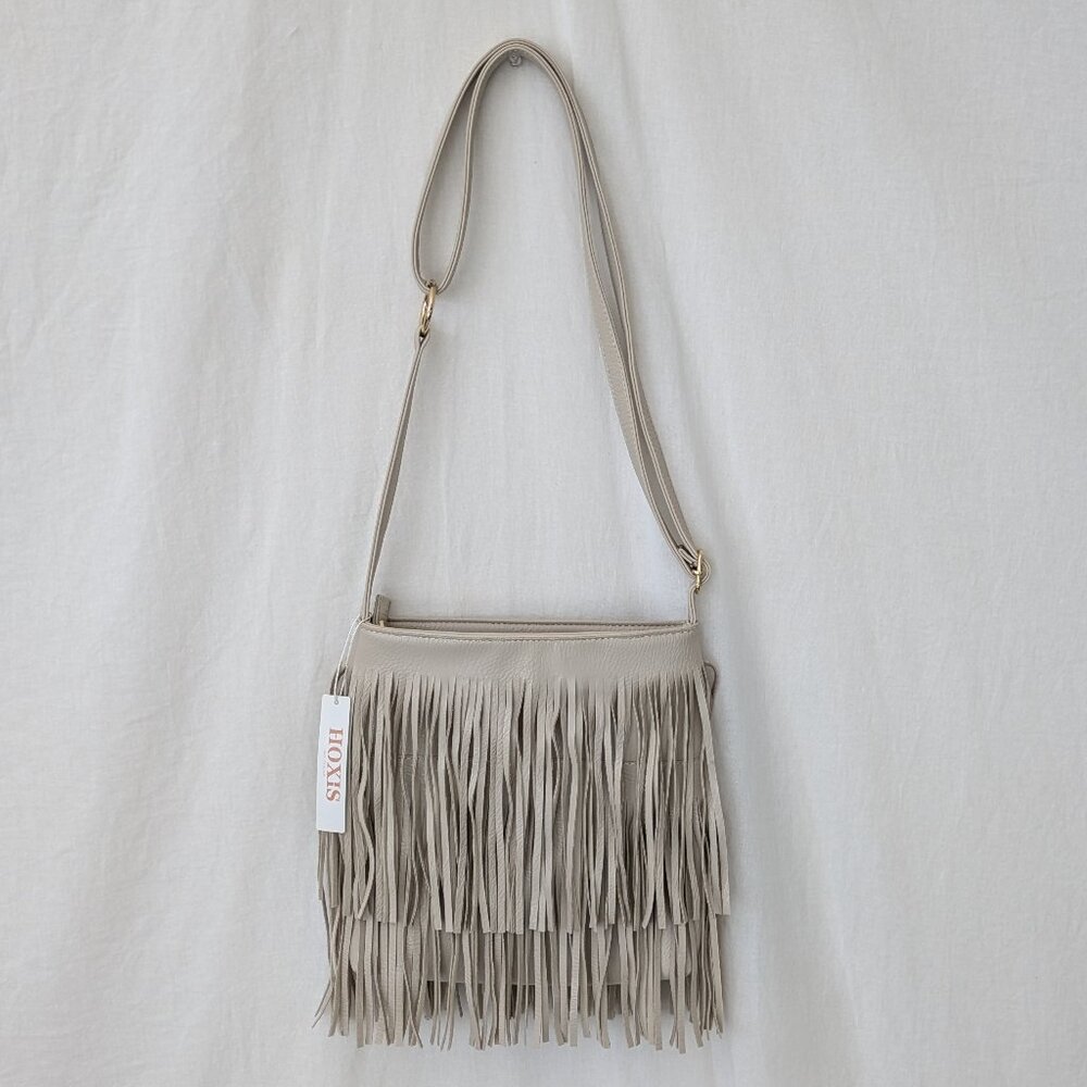Western Cowgirl Style Fringe Crossbody Purse